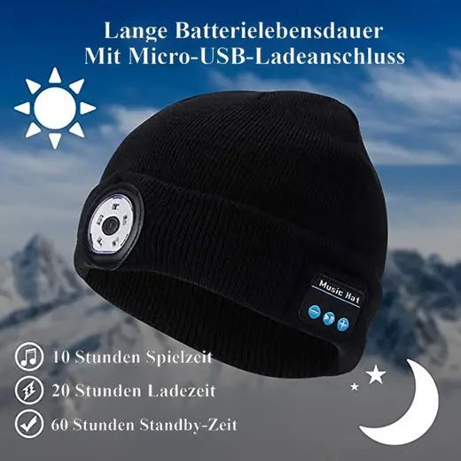 Sound Cap: Warme Beanie, klarer Musik-Genuss Mukker Gifts Shop