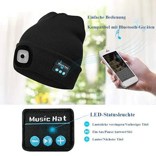 Sound Cap: Warme Beanie, klarer Musik-Genuss Mukker Gifts Shop