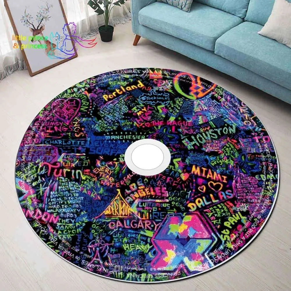 Mylo Xyloto Musik-Magie Teppich