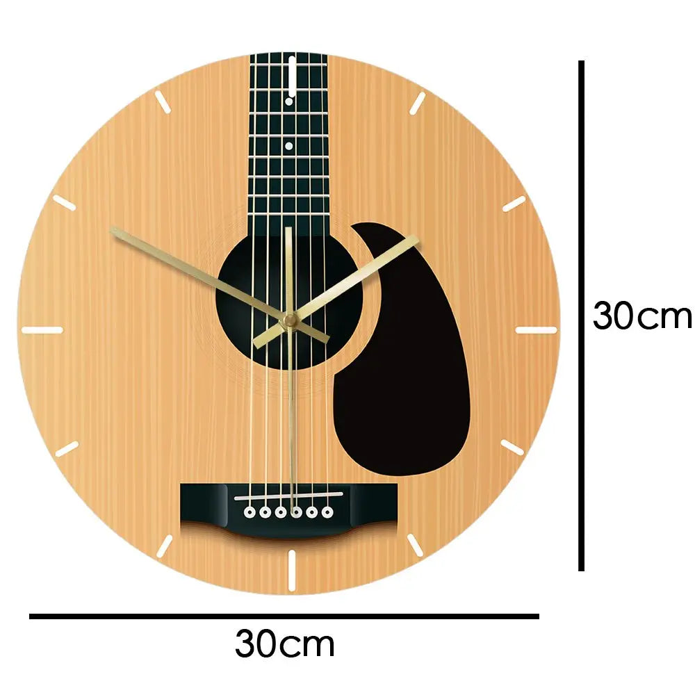 Melody Time Gitarrenuhr Mukker Gifts Shop