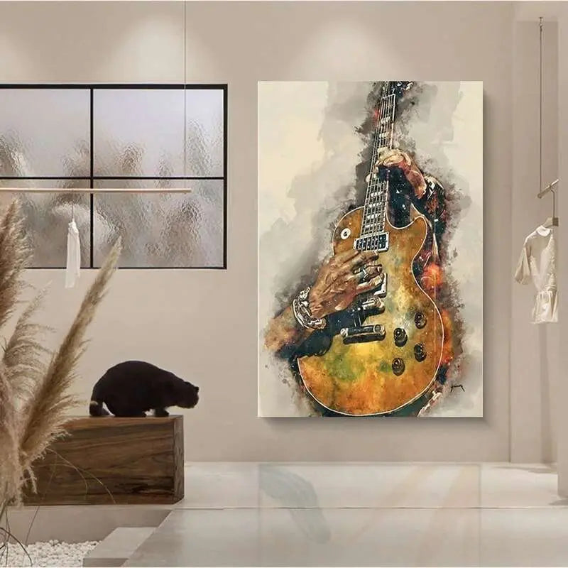 Gitarre Canvas Bild Mukker Gifts Shop