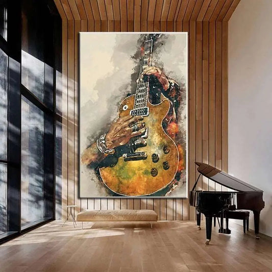 Gitarre Canvas Bild Mukker Gifts Shop