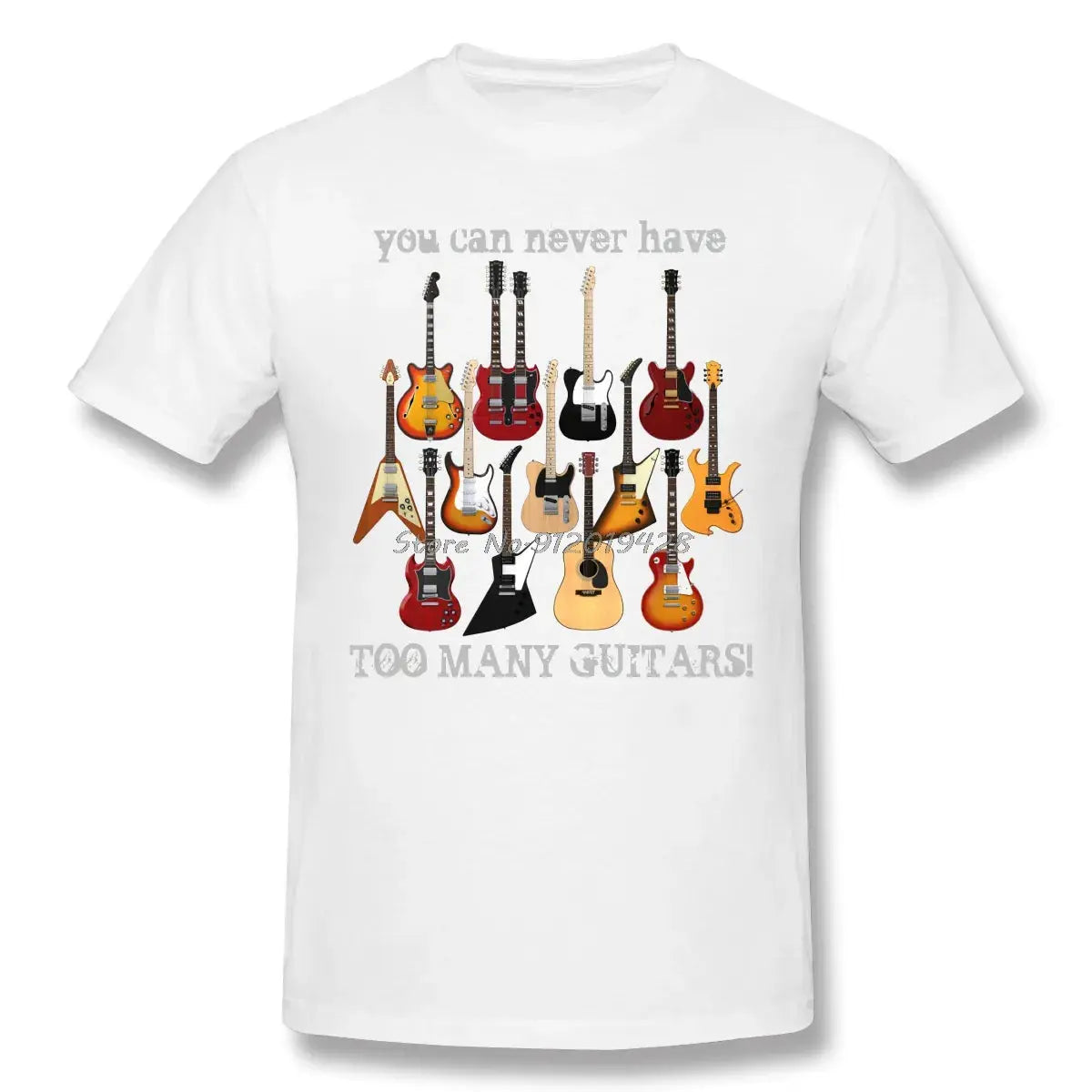 Gitarren Jäger und Sammler Shirt Mukker Gifts Shop