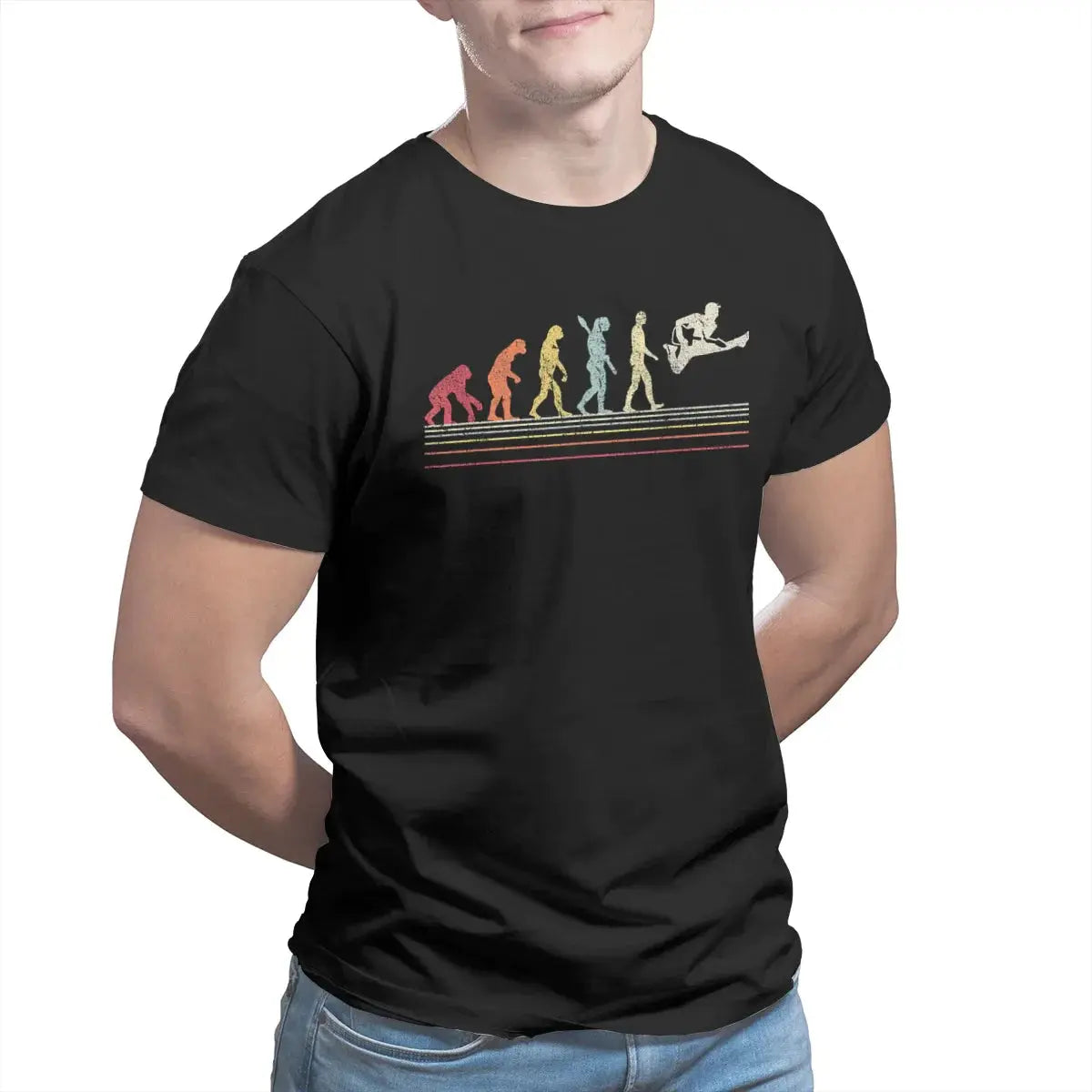 Gitarristen Evolution T-Shirt Mukker Gifts Shop