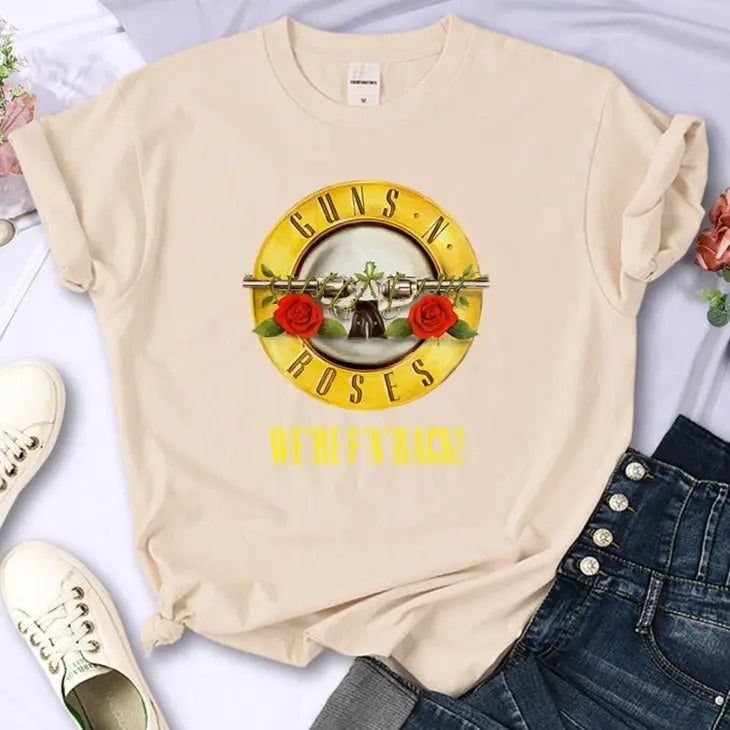 Rock Beach Glamour: Guns N' Roses Shirt Mukker Gifts Shop