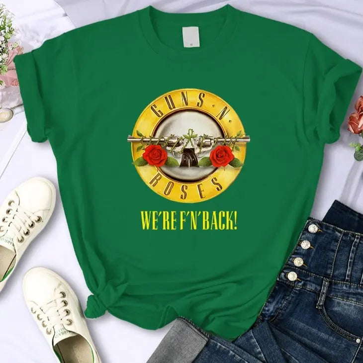 Rock Beach Glamour: Guns N' Roses Shirt Mukker Gifts Shop